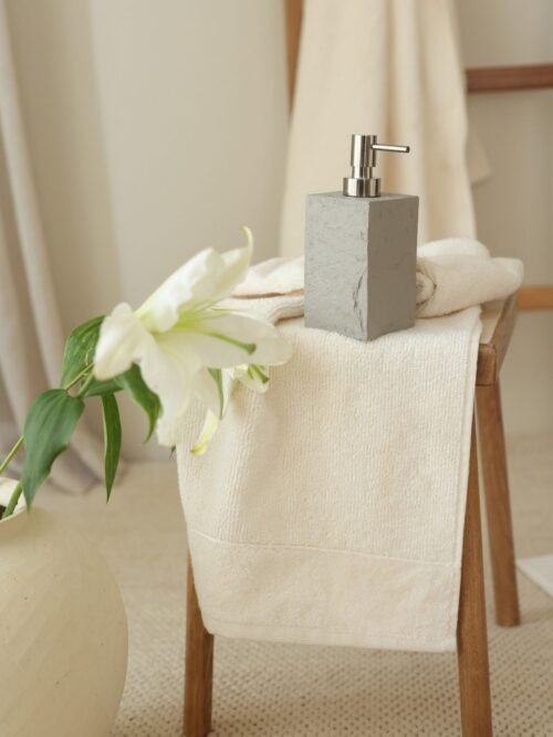 Serviette de bain SOLEIL - ECRUE