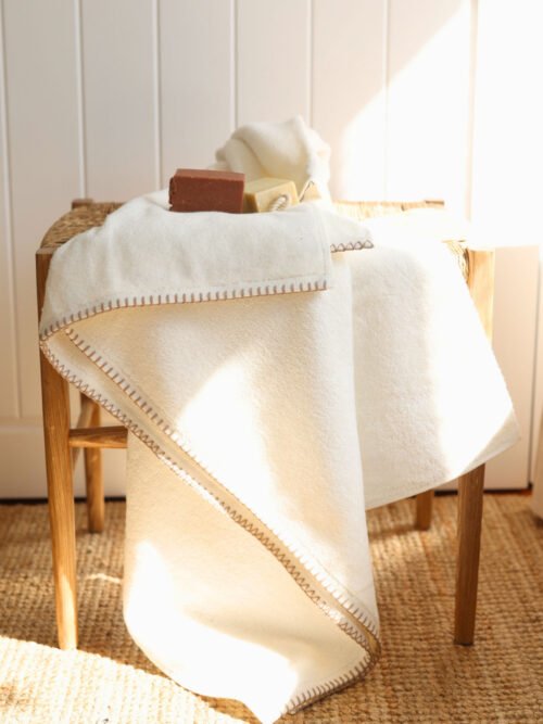 Serviette de bain SHINE - ECRU