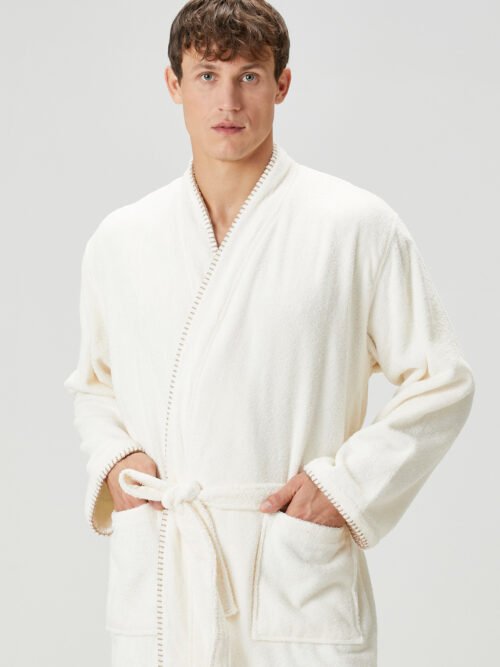 Peignoir SHINE Homme - ECRU